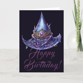 Tarjeta Festiva Crea tu propio Gorra de brujas de dragón pelado co