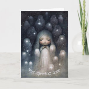 Tarjeta Festiva Crea tu propio hato de estrella de bobinado