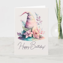 Crea tu propio Pastel Gorra de brujas arcoiris Ros