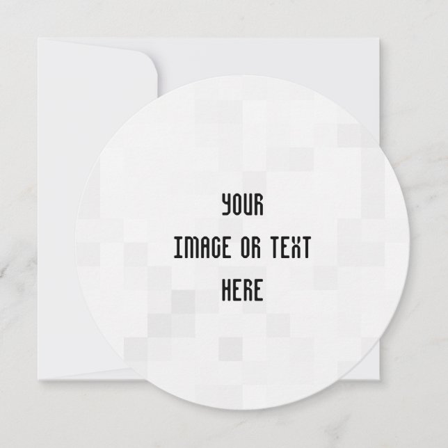 Tarjeta Festiva Crea tu Propio Personalizado (Anverso)