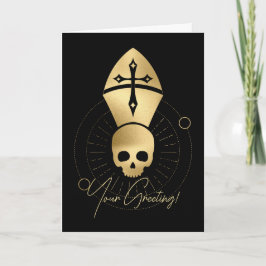 Tarjeta Festiva Crea tu propio Tarot de Arcanos dorados del Hierof