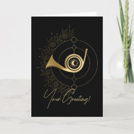 Tarjeta Festiva Crea tu propio Tarot de Juicio Arcano de Oro