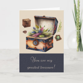 Tarjeta Festiva Crea tu propio tesoro más grande