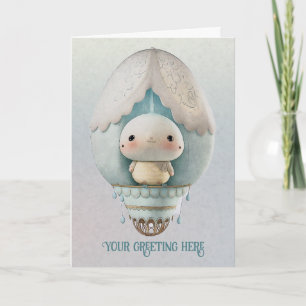 Tarjeta Festiva Crea tu propio viaje en globo de aire caliente