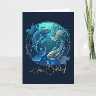 Tarjeta Festiva Crea tu propio Zodiac Celestial
