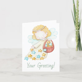 Tarjeta Festiva Crea tus propios Navidades de Starry Angel