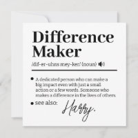 Creador de Diferencias Personalizado, Regalo de Ag