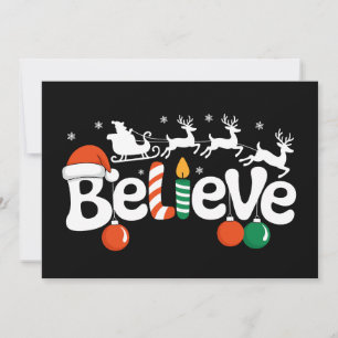 Tarjeta Festiva Crean Navidades de Santa Sleigh Reindeer Candy Can