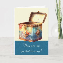 Tarjeta Festiva Crear su propia caja de tonos de Recuerdos mágicos