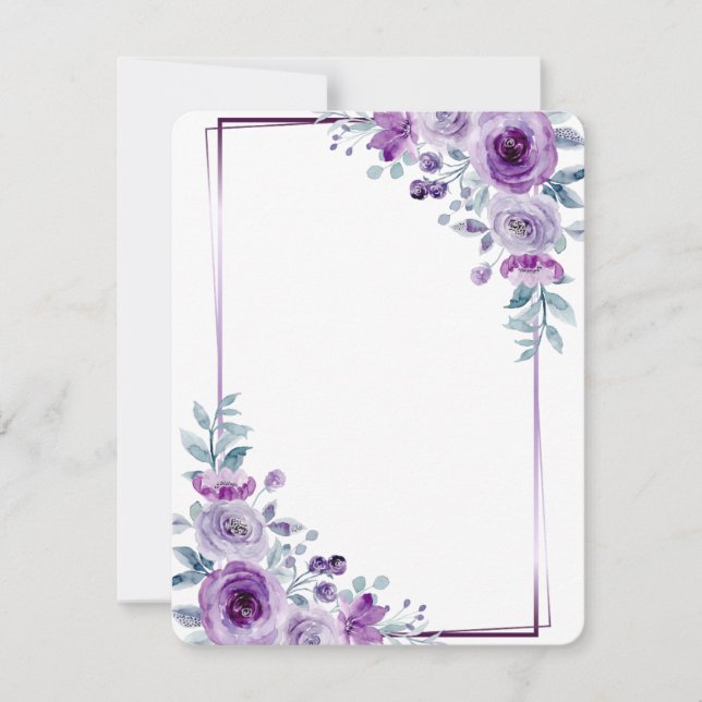 Tarjeta Festiva Crear su propio diseño personalizado (Anverso)