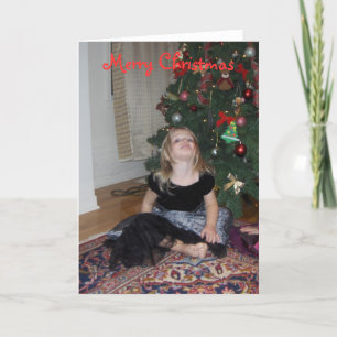 Tarjeta Festiva Crear sus propios Navidades de FOTOS