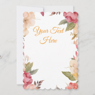 Tarjeta Festiva Crear tu propia personalización