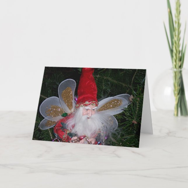 Tarjeta Festiva Creer en la carta mágica (Anverso)