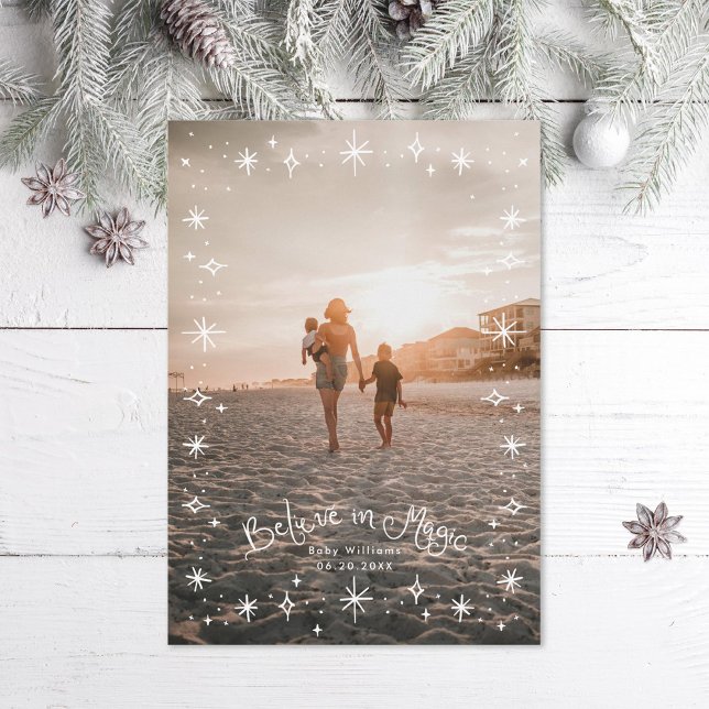 Tarjeta Festiva Creer en la foto de la familia mágica (Subido por el creador)
