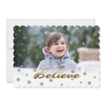 Creer. Navidades fotográficos personalizados plano