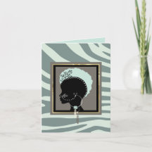 Crema, estampado cebra verde menta y negro
