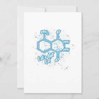 Tarjeta Festiva Crimen de Murderino, amante de Luminol, dejemos la