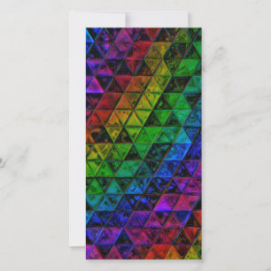 Tarjeta Festiva Cristal de orgullo