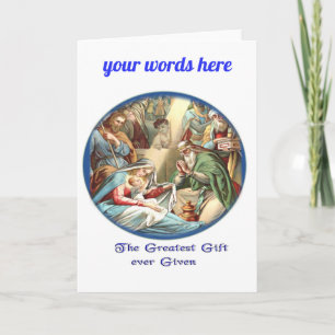 Tarjeta Festiva cristiano