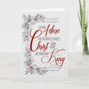 Tarjeta Festiva Cristo los Navidades religiosos del recién nacido