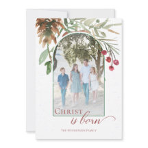 Cristo nació, religión, Navidades de nieve. Foto