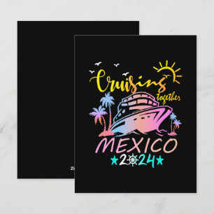Tarjeta Festiva Crucero familiar en México
