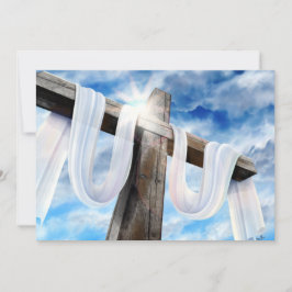 Tarjeta Festiva Cruces y escenas del Domingo de Pascua y Ramos