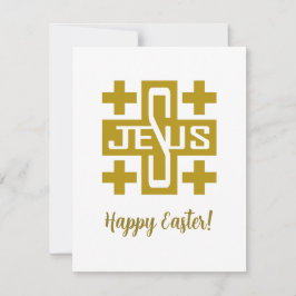 Tarjeta Festiva Cruz de Jesús