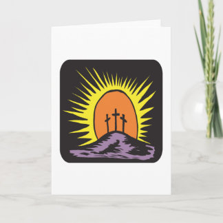 Tarjeta Festiva Cruz de Pascua
