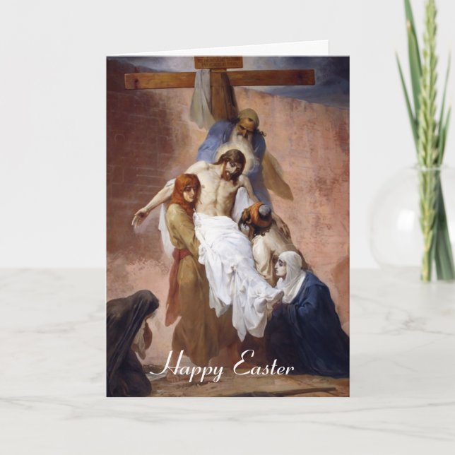 Tarjeta Festiva cruzada por la noche (Anverso)