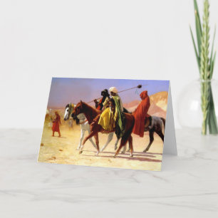 Tarjeta Festiva Cruzando el desierto