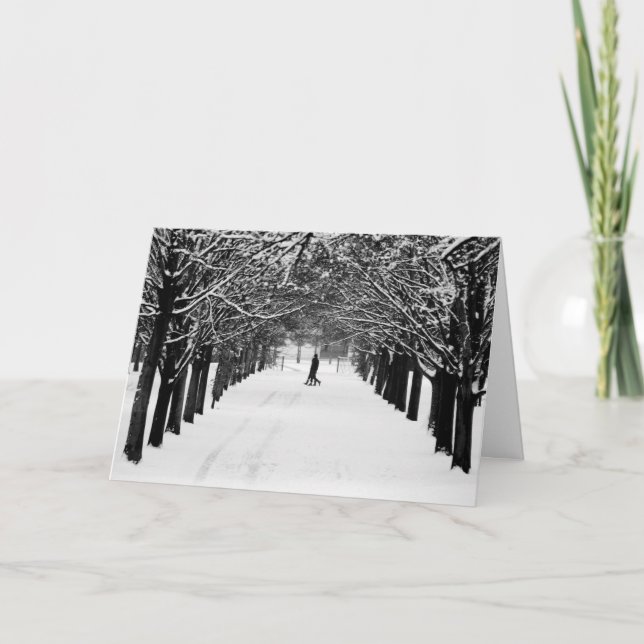 Tarjeta Festiva Cruzar la avenida (Anverso)