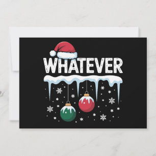 Tarjeta Festiva Cualesquiera que sean los Navidades de familia Paj