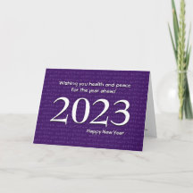Cualquier año SEMÁFORO PURPURA | FELIZ AÑO NUEVO 2