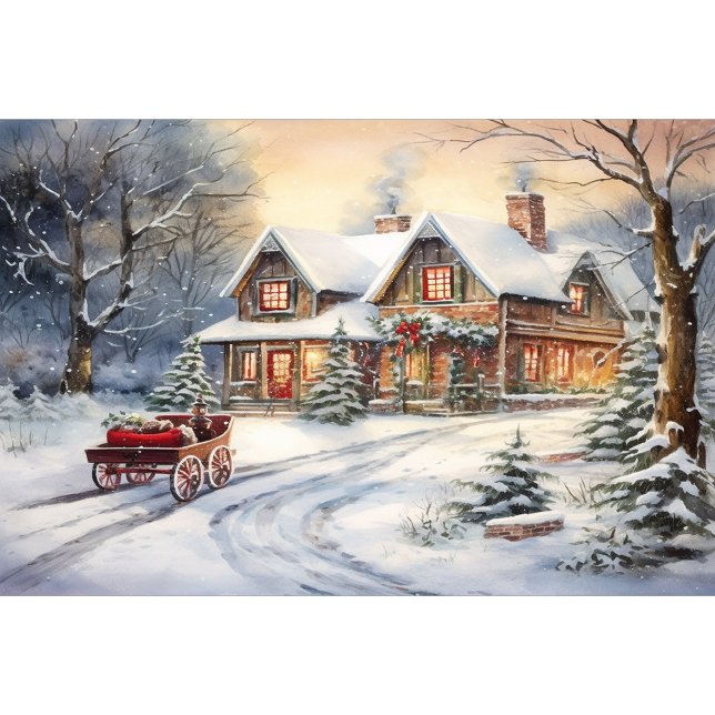 Tarjeta Festiva Cualquier texto Feliz vacaciones de negocios (Subido por el creador)