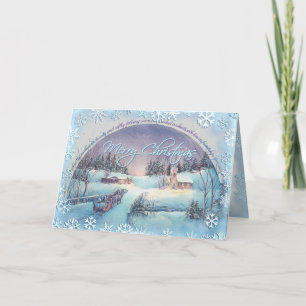 Tarjeta Festiva CUANDO DIOS TOCADO por SHARON SHARPE