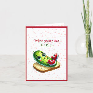 Tarjeta Festiva Cuando Estás En Un Aprieto La Vida Es Solo Pan Man