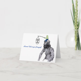 Tarjeta Festiva Cuando miro tu foto