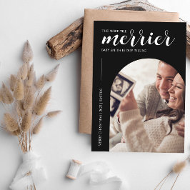 Tarjeta Festiva Cuanto más embarazos tienen los Navidades negros m