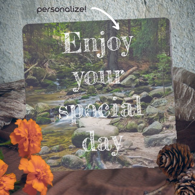 Tarjeta Festiva Cuenca del bosque (Subido por el creador)