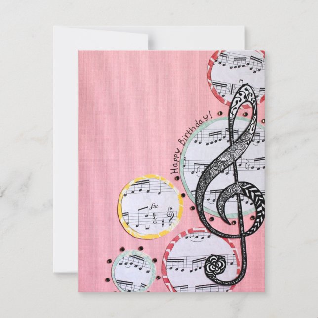 Tarjeta Festiva Cumpleaños (Anverso)