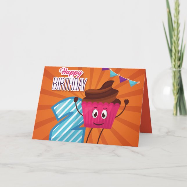 Tarjeta Festiva Cumpleaños (Anverso)