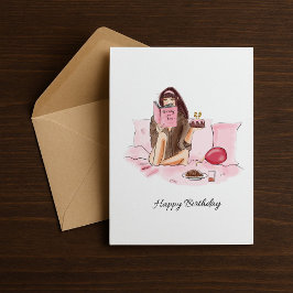Tarjeta Festiva Cumpleaños 29 feliz personalizado 