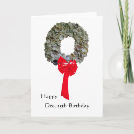 Tarjeta Festiva Cumpleaños 2 de los navidades