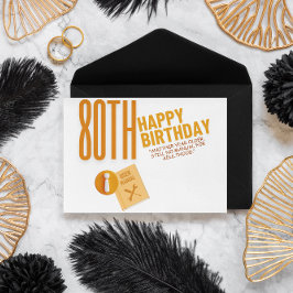 Tarjeta Festiva Cumpleaños de adultos Otro año mayor todavía no ha