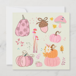 Tarjeta Festiva Cumpleaños de Caída Rosada