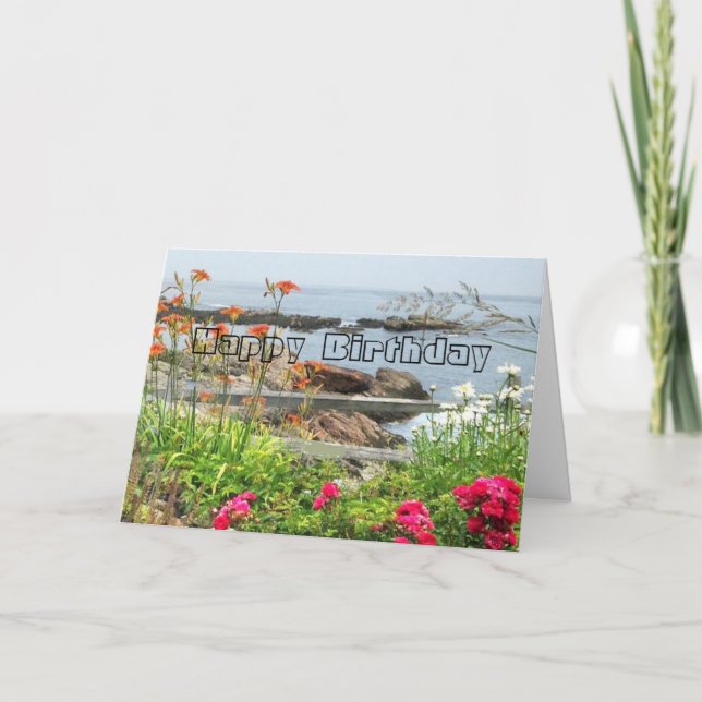 Tarjeta Festiva Cumpleaños de la empresa (Anverso)