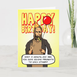 Tarjeta Festiva Cumpleaños de los Navidades