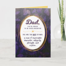 Cumpleaños de papá, estoy orgulloso de ser tu hija
