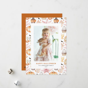 Tarjeta Festiva Cupcakes Cupcakes Spooky Pastel Felices Fotos de H